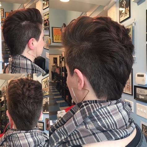 Grown Out Faux Hawk Pixie The Latest Hairstyles For Men And Women