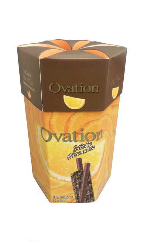 Ovation Chocolate Sticks Orange 75g Chocolate Sticks