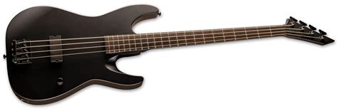 Esp Ltd M 4 Black Metal Bass Guitar In Black Satin Andertons Music Co