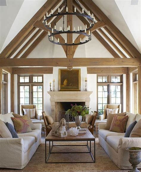 The Best Vaulted Ceiling Living Room Design Ideas 46 Vaulted Ceiling