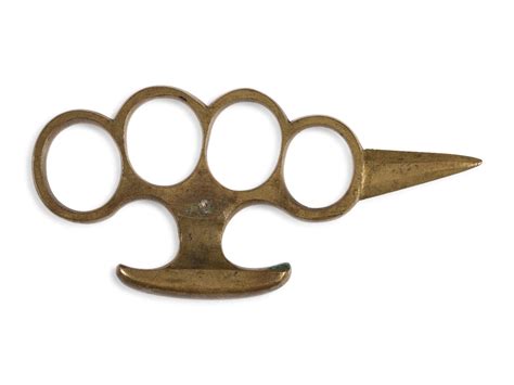 Spiked Brass Knuckles Edged Weapons