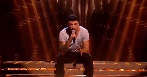 The X Factor Uk 2014 Jake Quickenden Sings Robbie Williams Shes The One