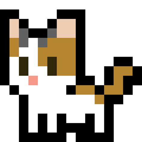 Cute Cat X Pixel Art By Undefined Simplepixelart Com