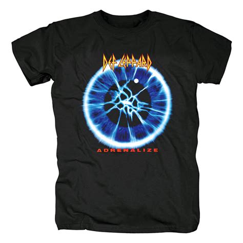 Def Leppard Band T Shirt Uk Metal Punk Rock Tshirts Wishiny
