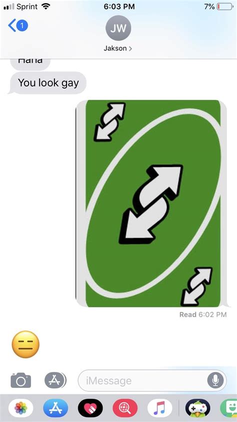 305 votes and 114790 views on imgur: Keep the reverse uno card handy. : teenagers