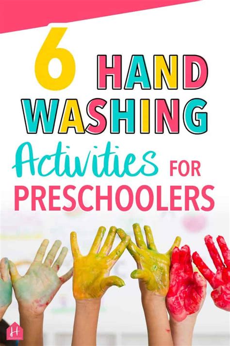 Fun Hand Washing Activities For Preschoolers You Need To See