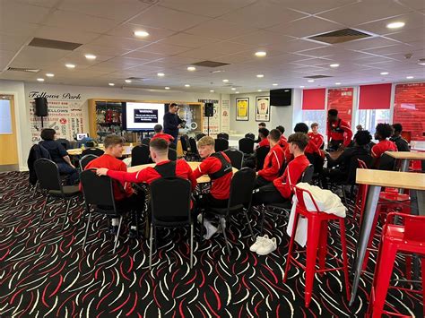 Walsall Fc Academy On Twitter Driver Awareness Workshop For Our
