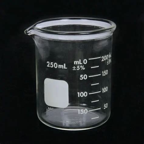 Borosilicate Glass Beaker For Chemical Laboratory Capacity 250 Ml At Rs 70 Piece In Ahmedabad
