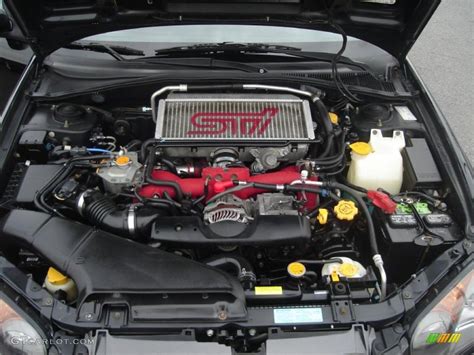 2005 Subaru Impreza Wrx Sti 25 Liter Sti Turbocharged Dohc 16 Valve
