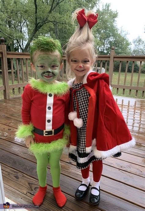 The Grinch And Cindy Lou Halloween Costume Contest At Costume