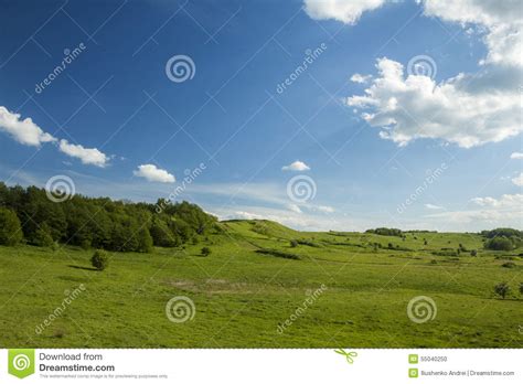 Green Valley Stock Photo Image Of Positive Green Blue 55040250