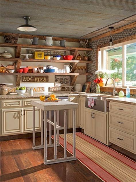 Farmhouse Rustic Kitchen Cabinets