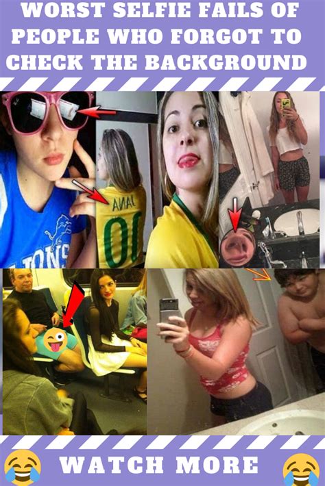 10 Worst Selfie Fails Of People Who Forgot To Check The Background Selfie Fail Fun Facts New