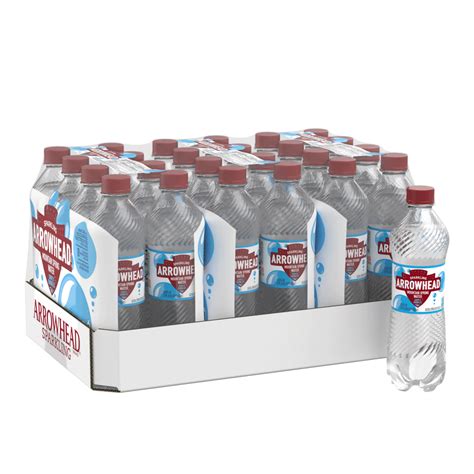 Arrowhead Unflavored Sparkling Water 16 Oz 24 Pack Readyrefresh