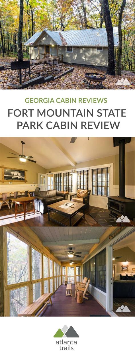 Fort Mountain State Park Cabin Review Atlanta Trails State Park