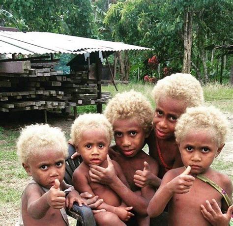 News Flash Blonde Hair Does Not Solely Belong To White Folk Melanesian People Black And