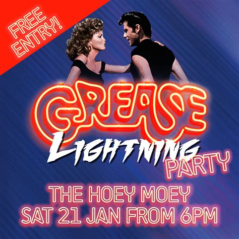 Grease Lightning Party With Vanessa Lea And The Retro Train Hoey Moey