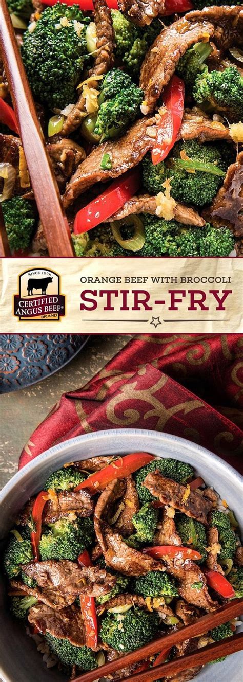 Orange Beef With Broccoli Stir Fry Foods Megazine
