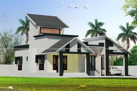 Aesthetic Single Floor Home Design House Roof Design House Design
