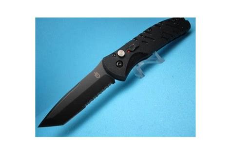 Gerber Propel Tanto Point Serrated Switchblade Knife Switchblade