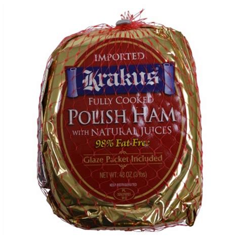 Krakus Fully Cooked Polish Ham 3 Lb King Soopers