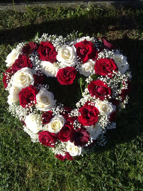 Maybe you would like to learn more about one of these? Open Heart Flower Tribute | Funeral tributes, Funeral ...