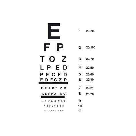Free 11 Sample Eye Chart Templates In Pdf Ms Word Nurse Eye Chart