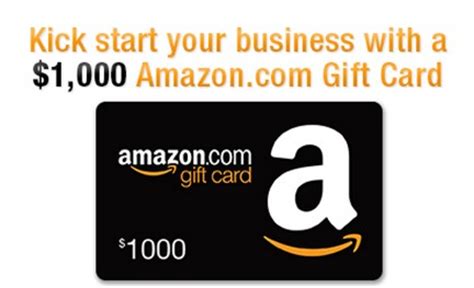 Enter to Win a $1,000 Amazon.com Gift Card!
