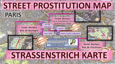 Parisand Franceand Sex Mapand Street Mapand Massage Parloursand Brothelsand Whores