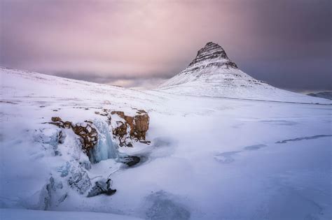北境草帽山风景颇可我要上开屏旅行之美山冰岛冬天冰