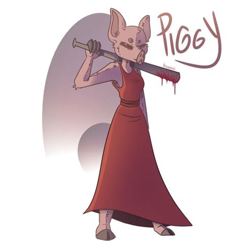 Piggy Roblox By Shadowsinthehouse On Deviantart Piggy Pig Character