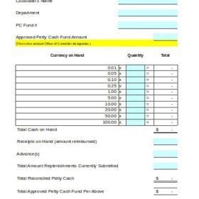 Daily cash worksheet a customizable excel template with formulas for entering daily cash transactions. Cash Reconciliation Sheet Templates | 12+ Free Docs, Xlsx ...