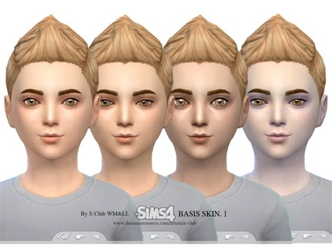 Wmll Sims 4 Bassis Skintones I By S Club At Tsr Sims 4