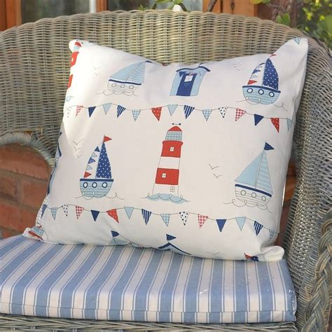 Ahoy There Matey Cushion By Christening Ts By Rose Cottage