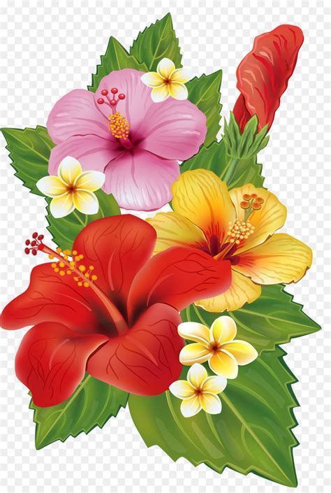 Flower Bouquet Decorative Arts Clip Art Tropical Flower Flower