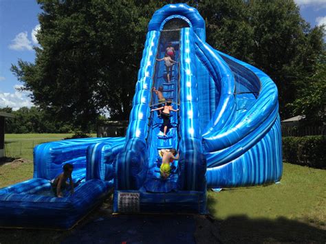 Giant Inflatable Corkscrew Water Slide Double Inflatable Slip And Slide With Pool
