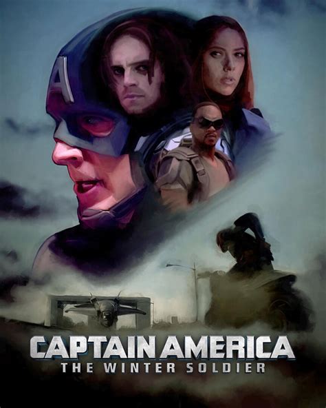 Captain America Winter Soldier Movie Poster