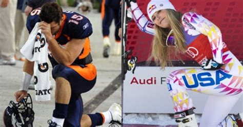 Lindsey Vonn Denies Shes Dating Tebow Cbs Chicago