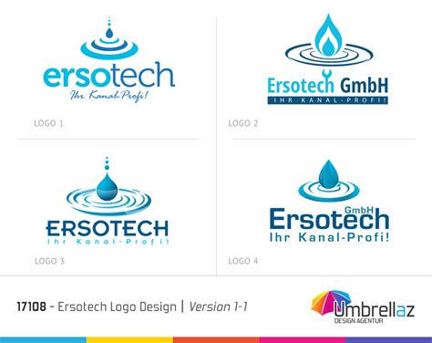 Die Professionalisierung Des Firmenlogos Ersotech Umbrellaz Design