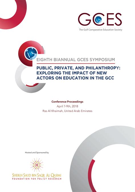 Pdf Eighth Biannual Gces Symposium Conference Proceedings