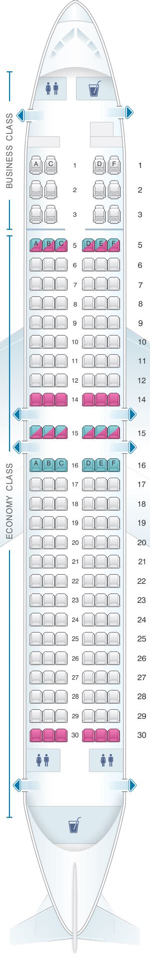 Seat Map Silkair Boeing B737 800 Seatmaestro