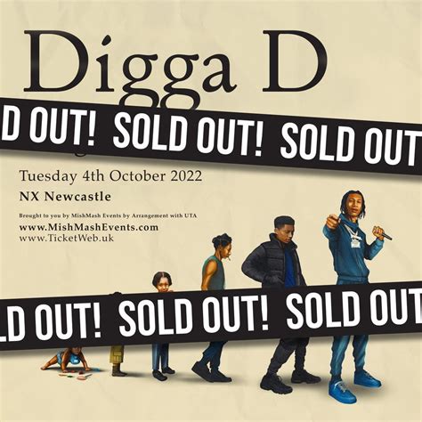 Digga D Naughty By Nature Tour Nx Newcastle 2022 O2 Academy