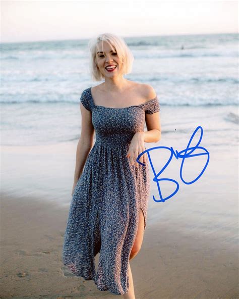 Brea Grant Sexy Autograph Signed 8x10 Photo C