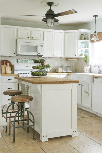 Here you can see the. DIY Island Ideas for Small Kitchens! - Beneath My Heart