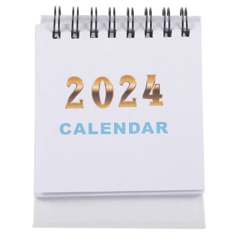 1 Book Desk Calendar 2024 Desk Pad Monthly Calendar Small Desk Calendar