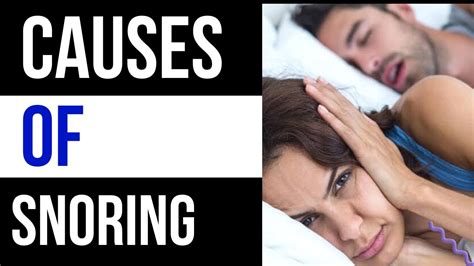 Things That Can Cause Someone To Snore Without Knowing Reduce Snoring