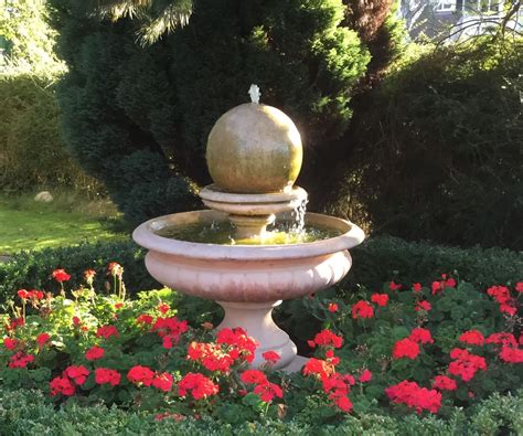 Great savings & free delivery / collection on many items. Hampshire Garden Ball Fountain - Stone Garden Fountains ...