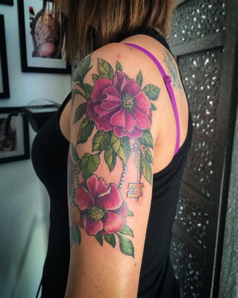 16 Flower Sleeve Tattoo Designs Ideas Design Trends Premium Psd
