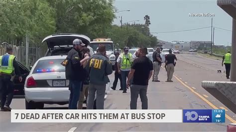 7 Dead After Suv Plows Into Crowd At Texas Bus Stop Outside Migrant