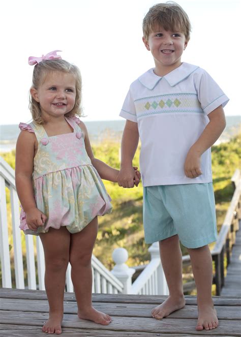 Smocked Childrens Clothing Pretty In Prints
